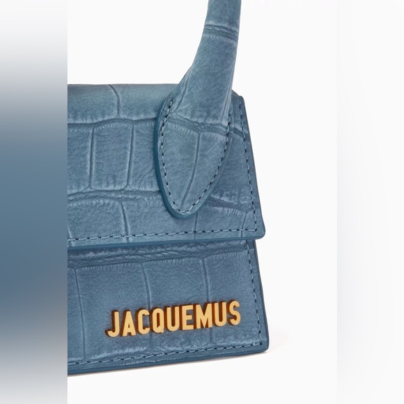 JACQUEMUS Le Chiquito Bag in Croc-Embossed Leather - Picture 6 of 12